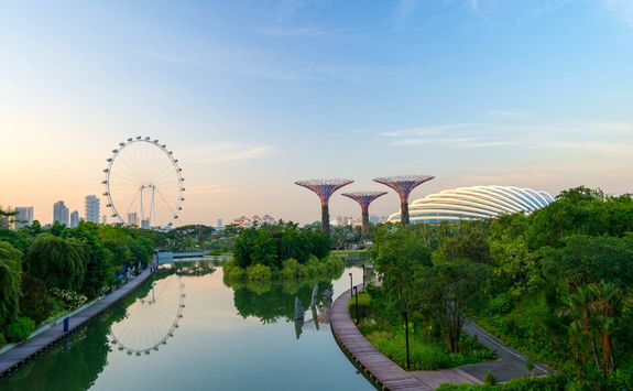 Singapore skyline