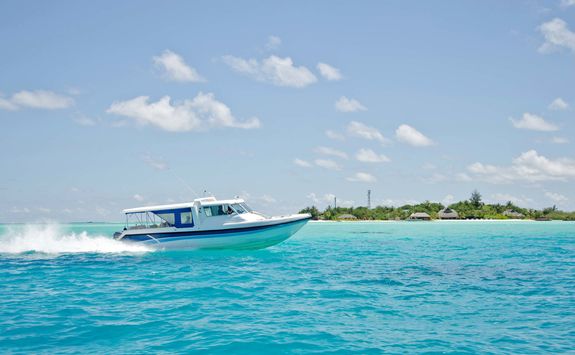 Maldives speedboat