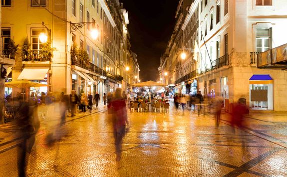 City streets