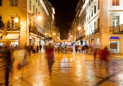 City streets