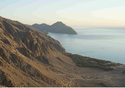sunrise over oman