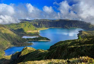 Azores aerial view