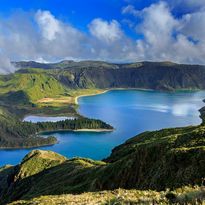Azores aerial view