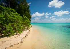 Koror beach 