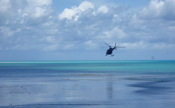 helicopter palau