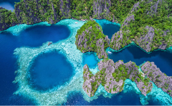 limestone cliffs