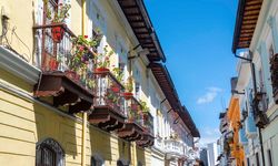 Quito colonial houses 