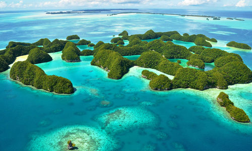 Rock islands off Palau 