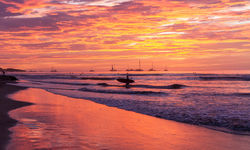 Beach at Sunset