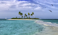 Caribbean island