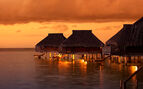 overwater villas in French Polynesia